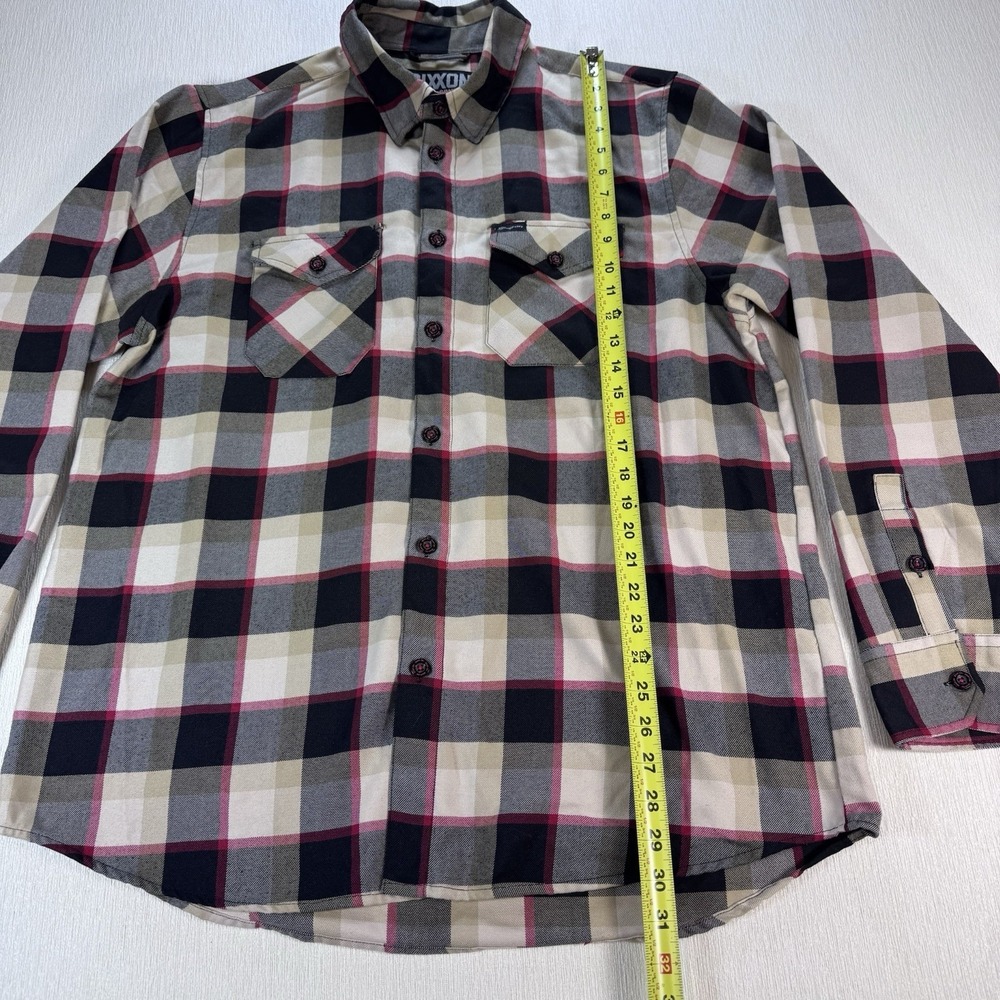 Dixxon Snap On Tools Limited Edition Form & Function Plaid Flannel Shirt Men XL - Picture 3 of 14